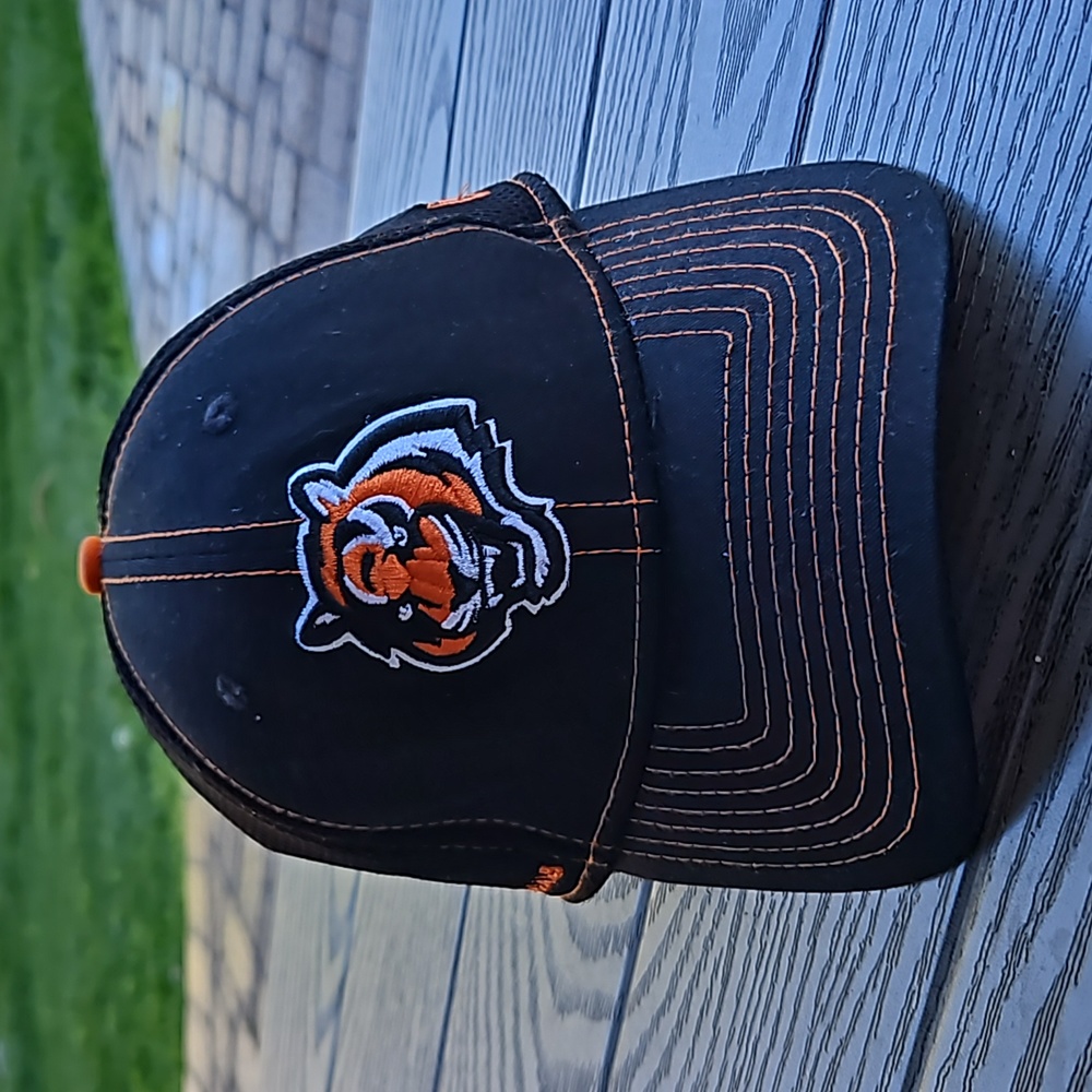 NFL Cincinnati Bengals Hat New Era 39 Thirty Flexfit Baseball Cap L /XL